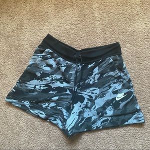 Nike Fleece Camo Shorts